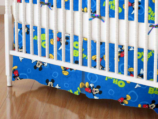 Mini Crib Skirts Mini Crib Skirt Sponge Bob Tailored Baby