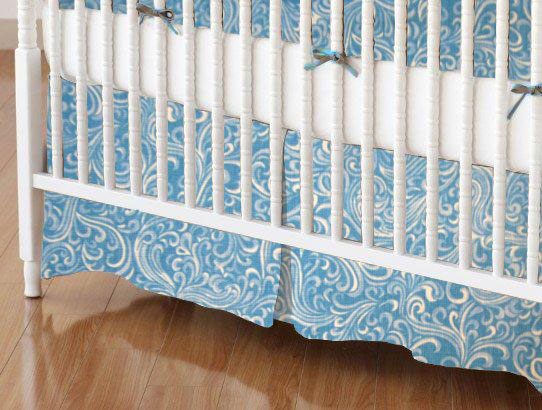 Vintage Sports Crib Skirt main image 0