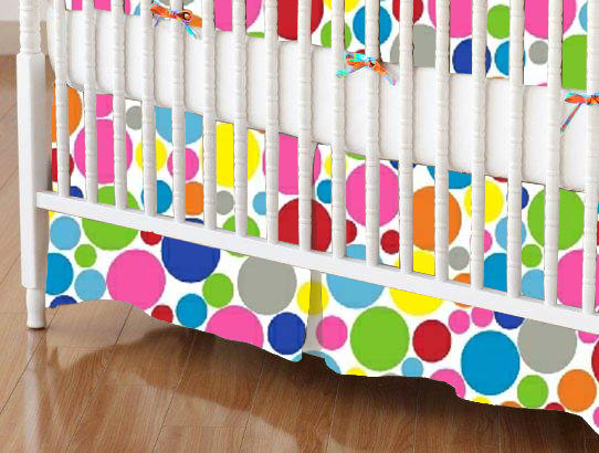 colorful crib sheets