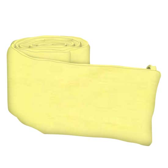 Cradle Bumpers - Solid Yellow Woven - Cradle Bumper
