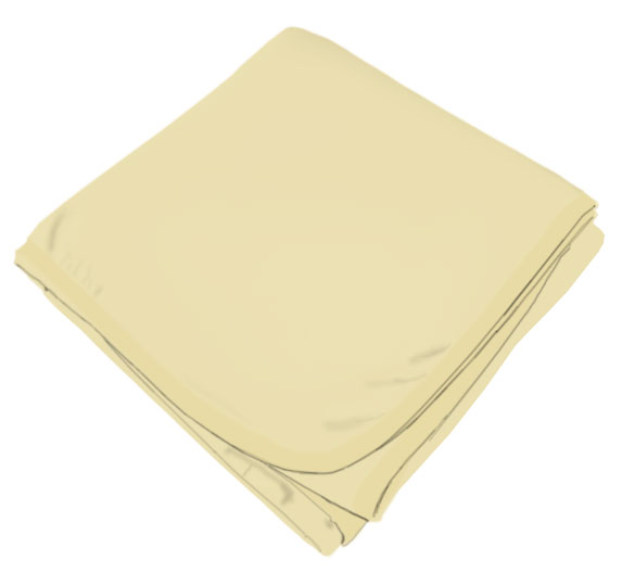 Pale Yellow Receiving Blanket Baby Blankets Sheetworld