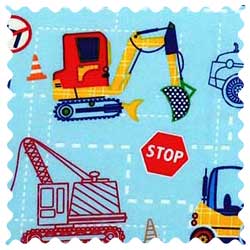 W1094 Fabric Shop - Construction Zone Fabric - Yard sku W1094