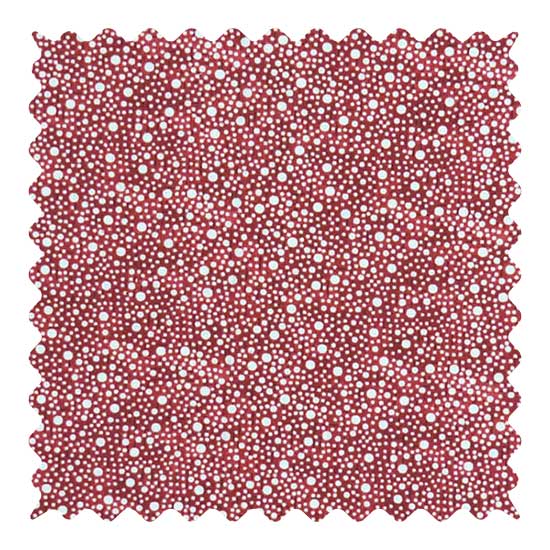 Fabric Shop - Confetti Dots Burgundy Fabric - Yard
