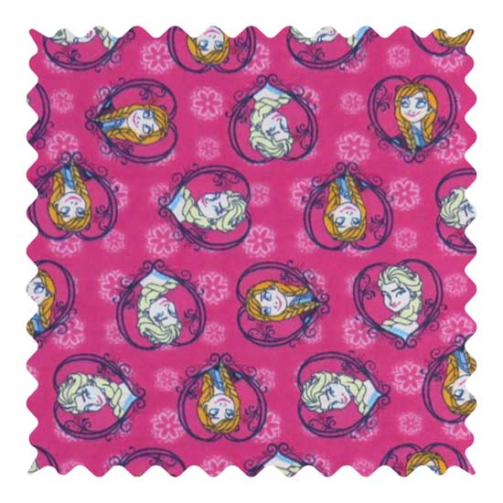 F496 Fabric Shop - Anna & Elsa Fabric - Yard sku F496