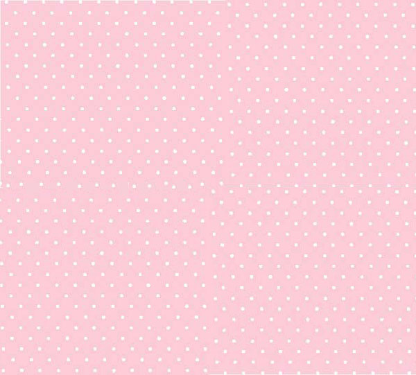 Pastel Pink Pindots Woven