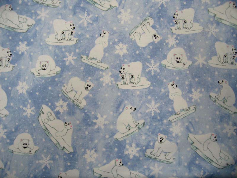 polar bear crib bedding set