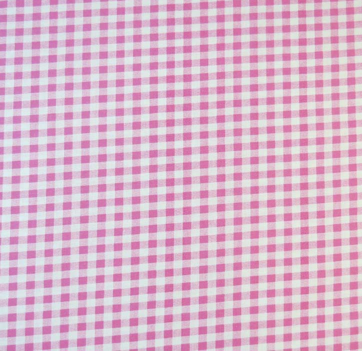 Stroller Bassinet - Pink Gingham Check - Fitted