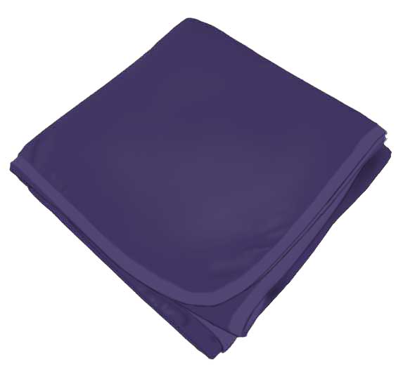 Solid Purple Receiving Blanket Baby Blankets Sheetworld