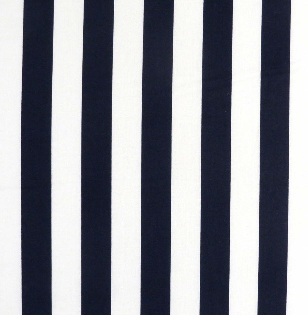 Cradle - Navy Stripe - Fitted