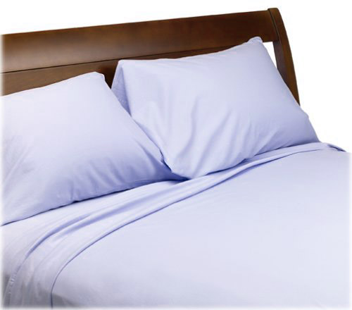 Twin Sheet Sets - Pale Blue Twin - Sheet Set (flat, Fitted,baby Pillow Case) Picture