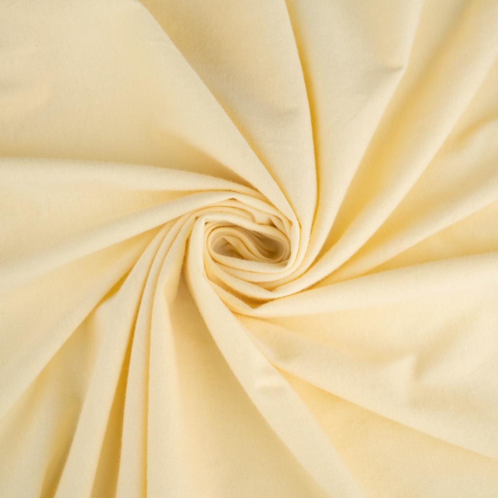 Portable / Mini Crib - Soft Yellow Jersey Knit - Fitted (24x38x3)