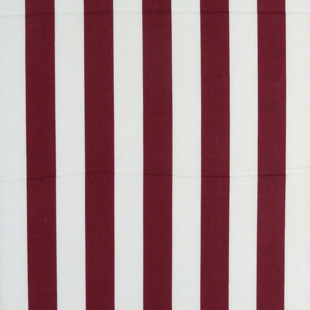 Pack N Play (Large) - Burgundy Stripe - Fitted