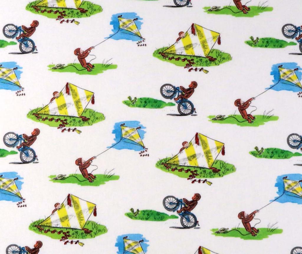 curious george crib sheets and toddler bedding sheetworld curious george crib sheet