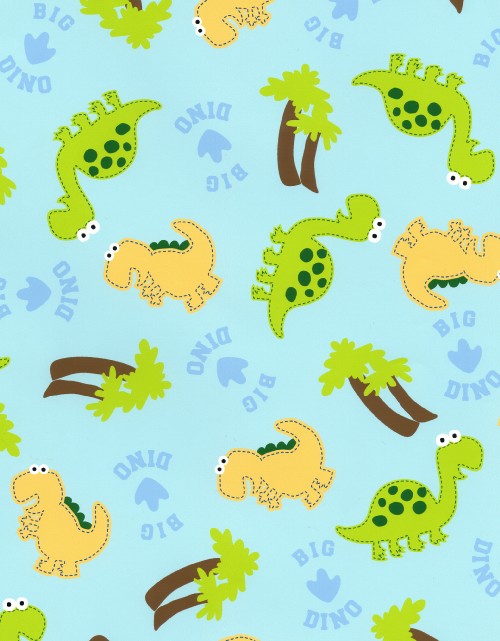 European Crib - Big Dino - Flat