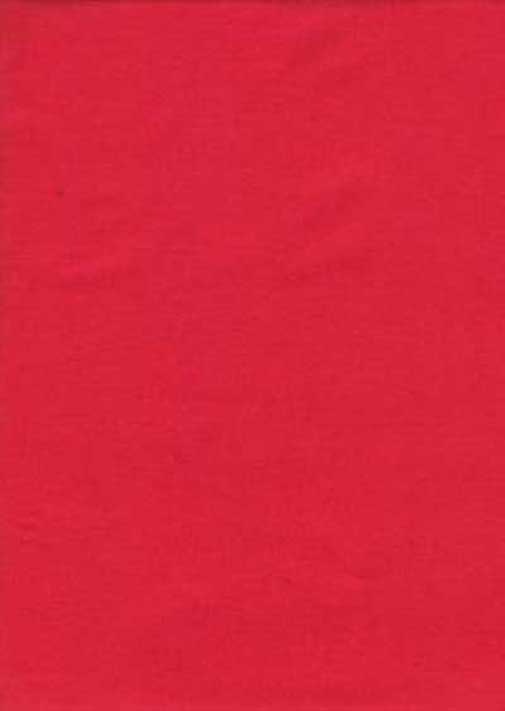Youth Bed - Solid Red Woven - Sheet Set (flat, fitted, twin pillow case)