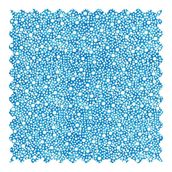 Fabric Shop - Confetti Dots Royal Blue Fabric - Yard