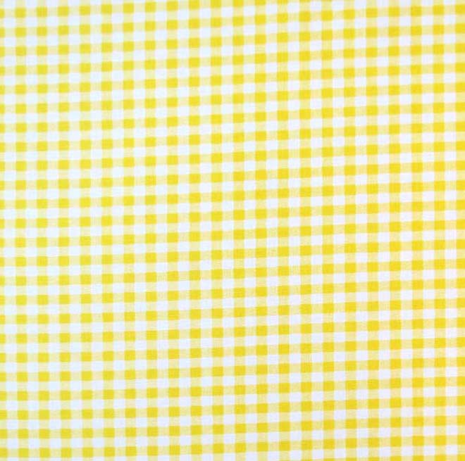 Bassinet (fits Halo) - Yellow Gingham Check - Fitted