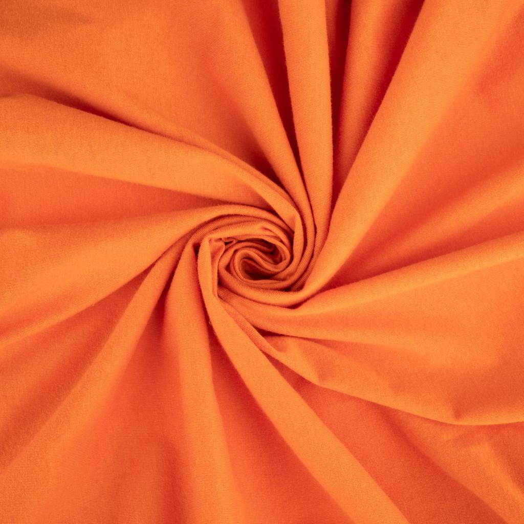 Portable / Mini Crib - Burnt Orange Jersey Knit - Fitted (24x38x3)