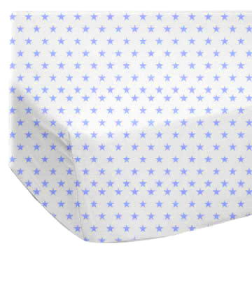 Blue Stars Jersey Knit