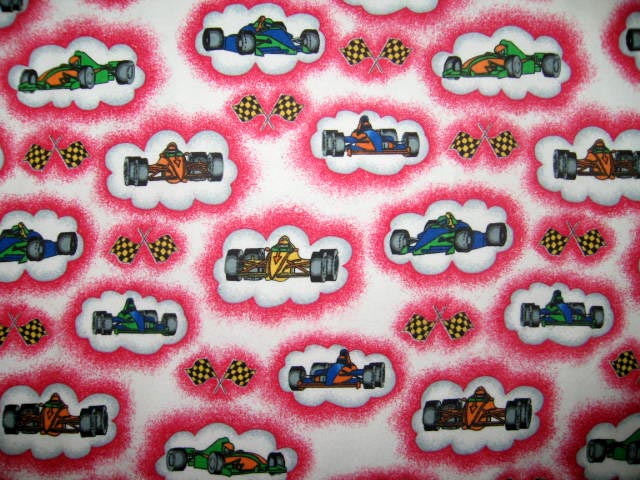 Race Cars Pink