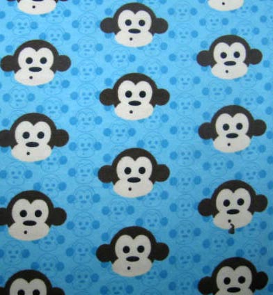 Monkey Face Blue