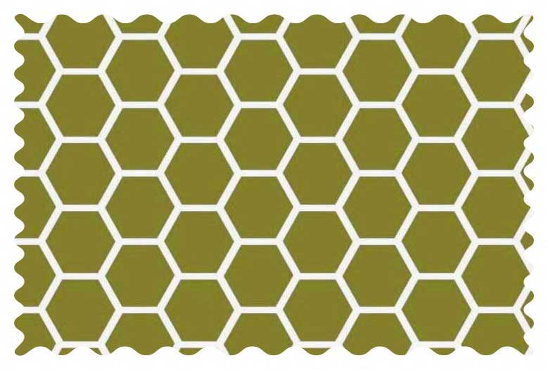 Fabric Shop - Sage Honeycomb Fabric - Yard