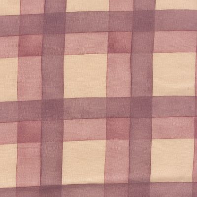 Basket - Maroon Plaid - Fitted Picture