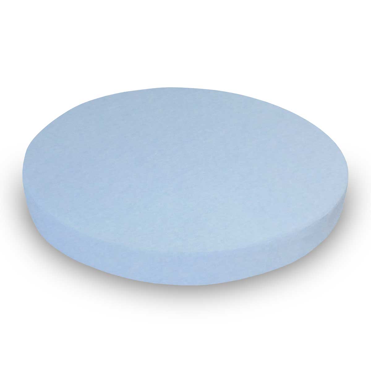 SKM-BLUE Oval (Stokke Mini) - Baby Blue Jersey Knit - Fitte sku SKM-BLUE