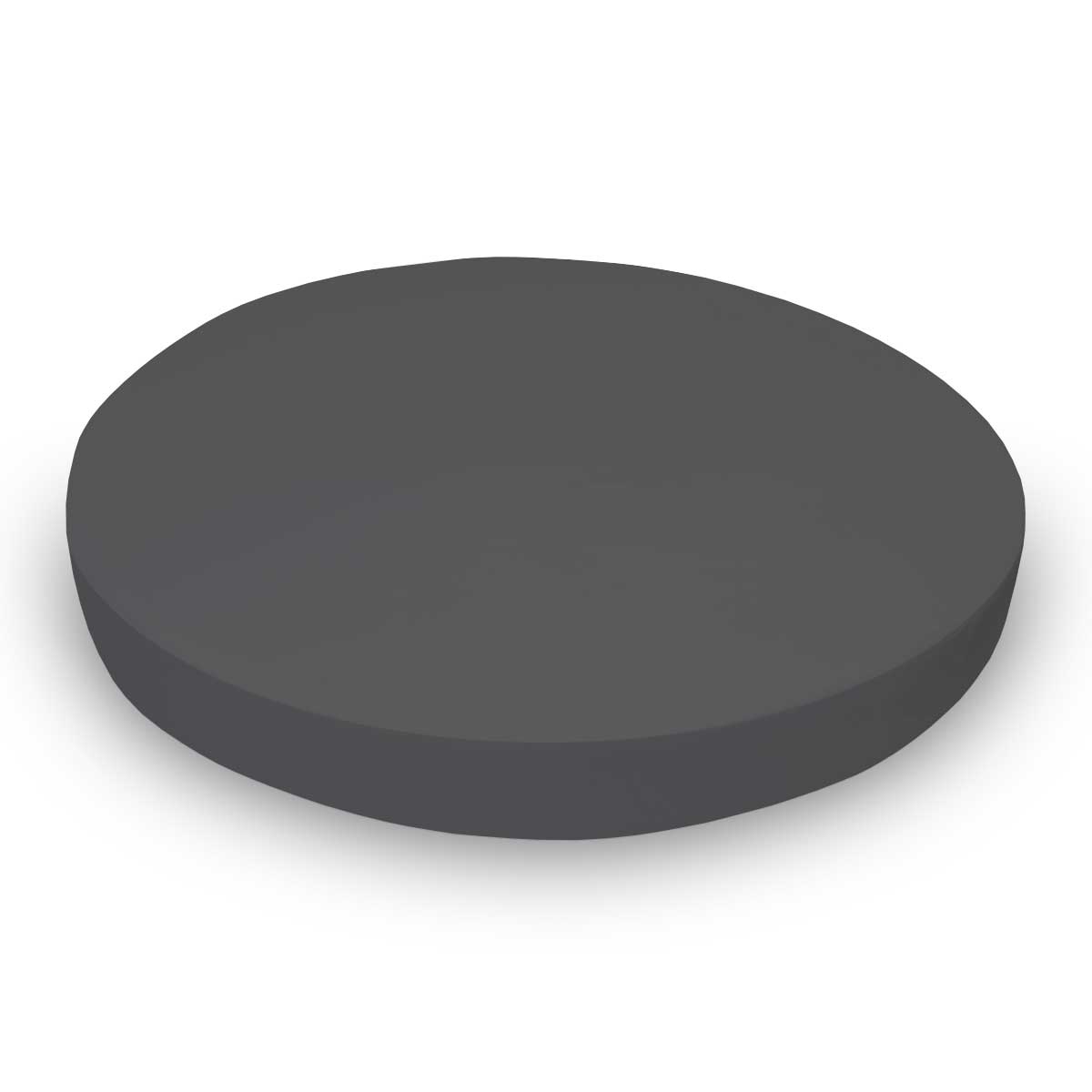 Oval Crib (Stokke Sleepi) - Flannel - Dark Grey - Fitted  Oval
