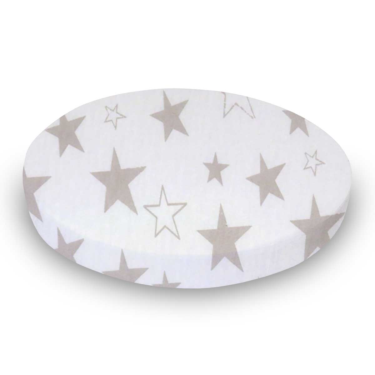 Round Crib Sheets Cotton Round Crib Sheets SheetWorld