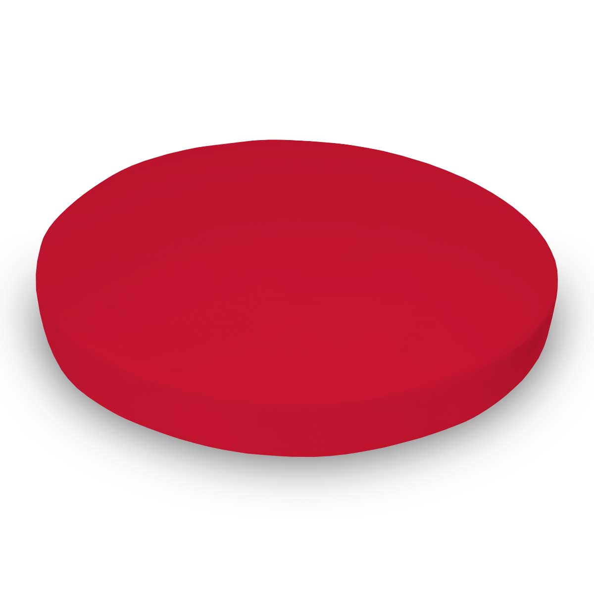 SKM-RD Oval (Stokke Mini) - Solid Red Jersey Knit - Fitte sku SKM-RD