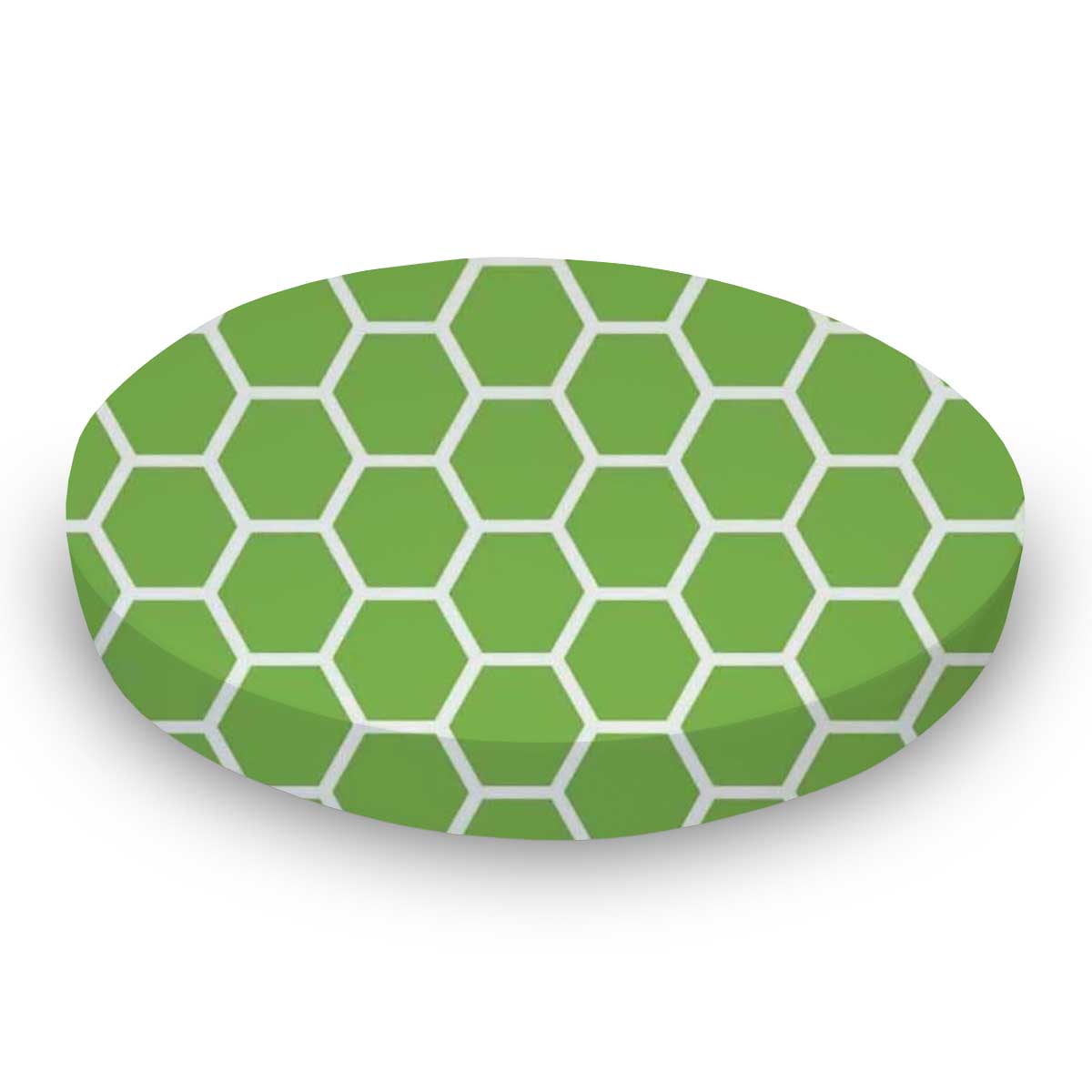 Oval Crib (Stokke Sleepi) - Citrus Honeycomb - Fitted  Oval