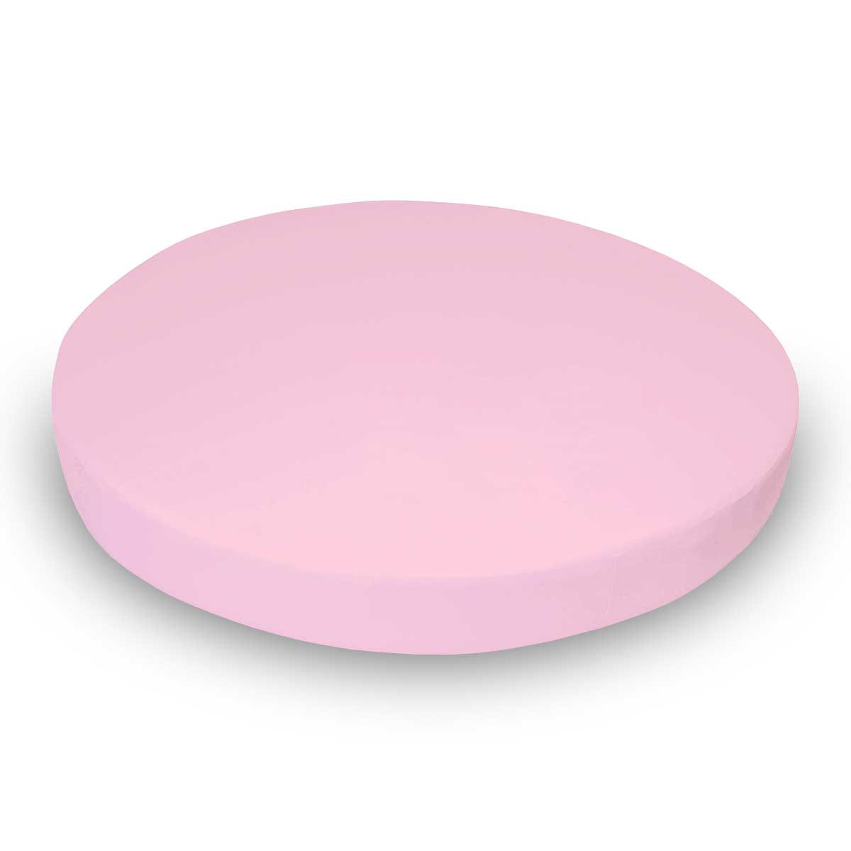 SKM-WS3 Oval (Stokke Mini) - Baby Pink Woven - Fitted  Ova sku SKM-WS3