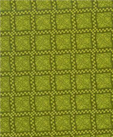 Sage Wavy Check
