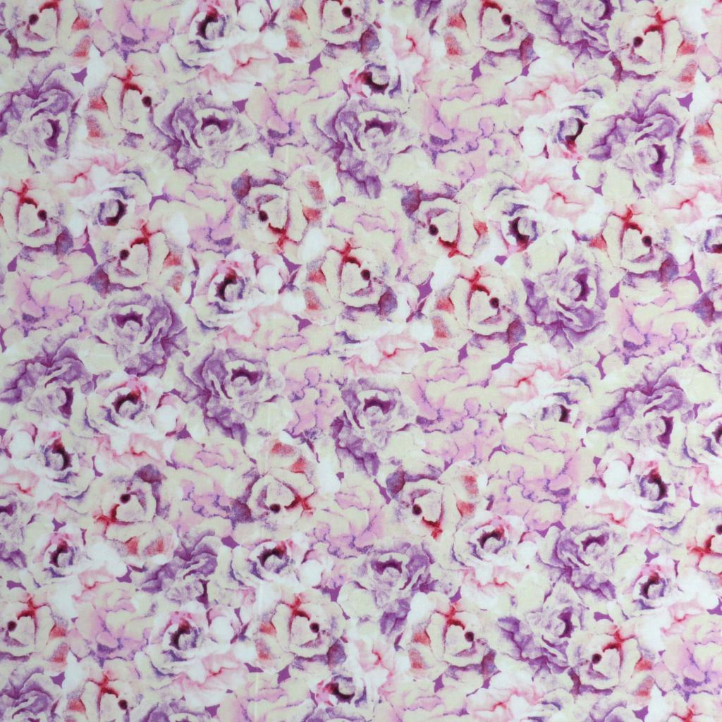 Bassinet - Lavender Floral - Fitted
