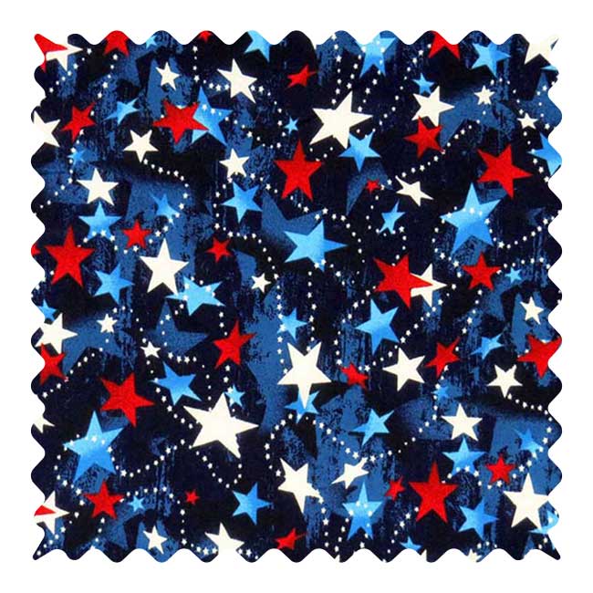 Fabric Shop - Patriotic Stars Fabric - Yard