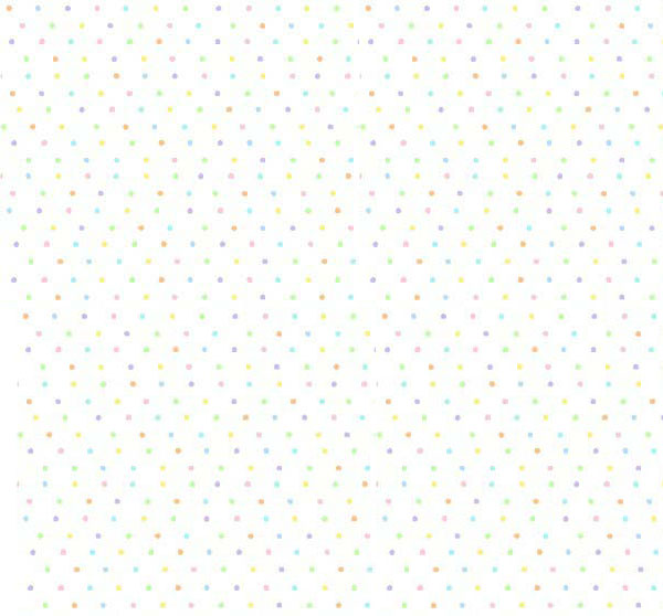 Pastel Colorful Pindots Woven