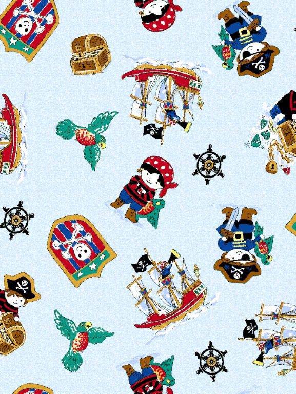 Pirates Crib / Toddler Sheets Sheetworld