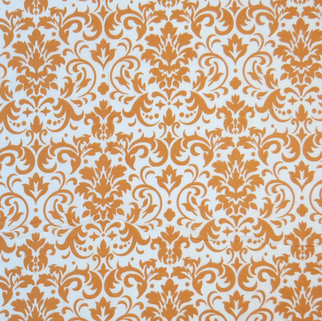 Square Play Yard (Fits Joovy) - Gold Damask - Fitted