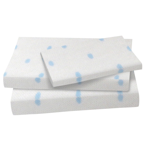 TW-PC-BD Twin Sheet Sets - Blue Pindot Cotton Jersey Knit T sku TW-PC-BD