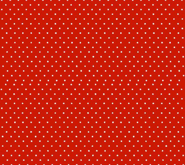 c-w557 Crib / Toddler - Primary Pindots Red Woven - Fitte sku c-w557