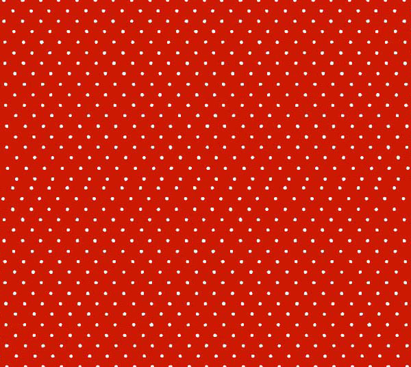 Crib / Toddler - Primary Pindots Red Woven - Baby Pillow Case