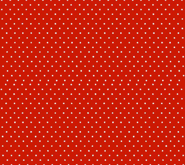 Cradle - Primary Pindots Red Woven - Fitted