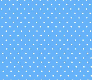 Primary Pindots Blue Woven