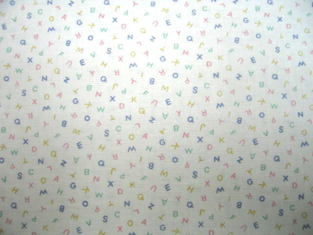 Pastel Alphabet