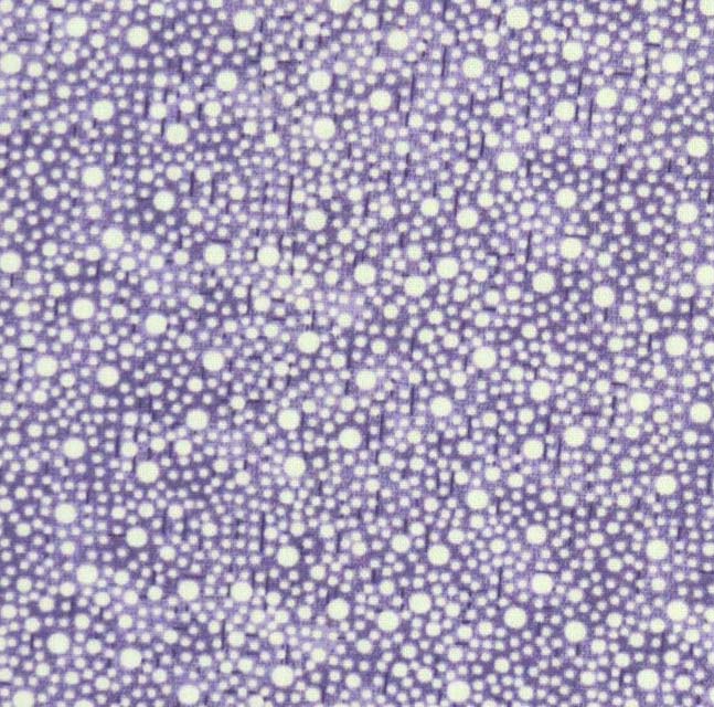 Stroller Bassinet - Confetti Dots Purple - Fitted