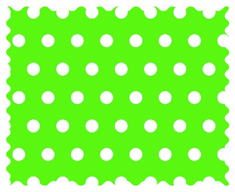 W920 Fabric Shop - Polka Dots Lime Fabric - Yard sku W920