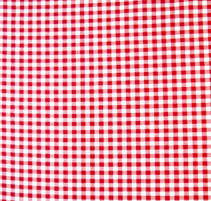 Stroller Bassinet - Red Gingham Check - Fitted