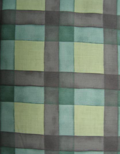 Basket - Green Plaid - Fitted Picture