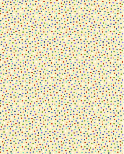 Bassinet - Flannel - Scattered Dots On Yellow - Fitted Picture